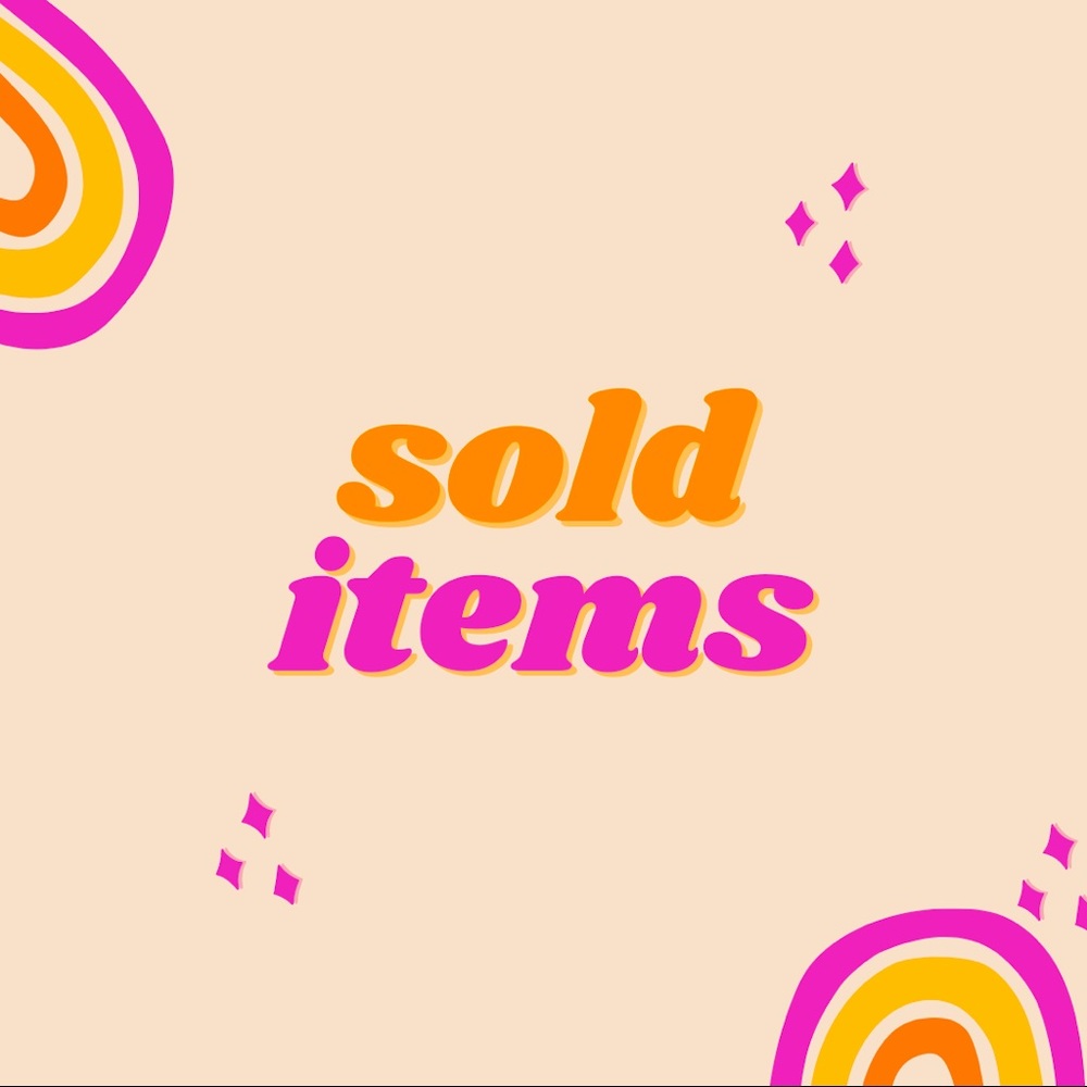 💓🌸SOLD ITEMS